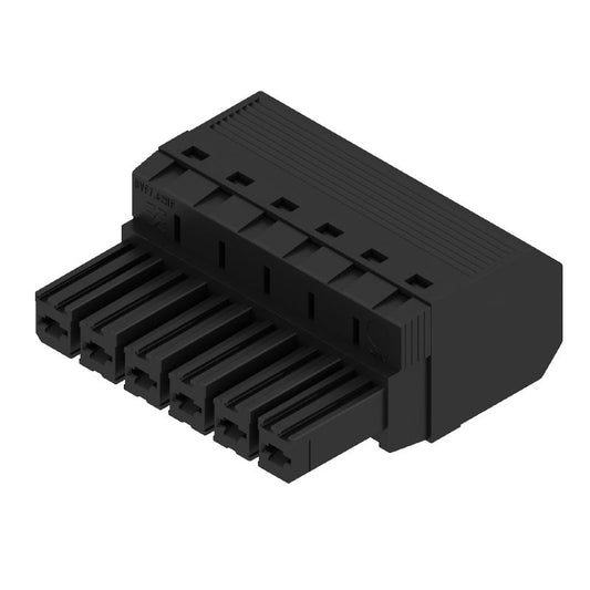 1060430000 - 7.62mm Female Connector, 6 Poles, 180° Angle  (Pack of 30)