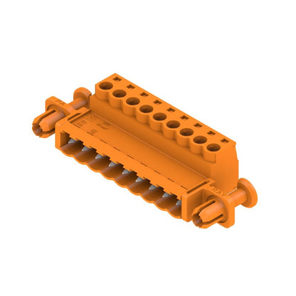 1353550000 - 9-Pole 5.08mm PCB Male Connector with 180° Clamping  (Pack of 24)