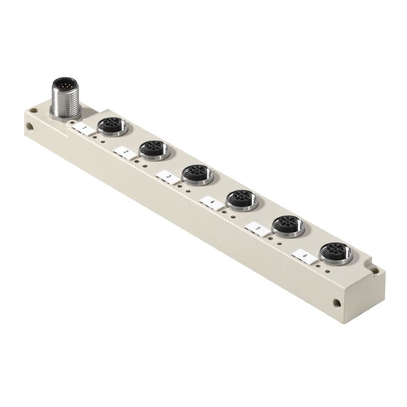 1265940000 - M12 4-Pole A-Coded Connector, IP67 Rated with LED Indicators