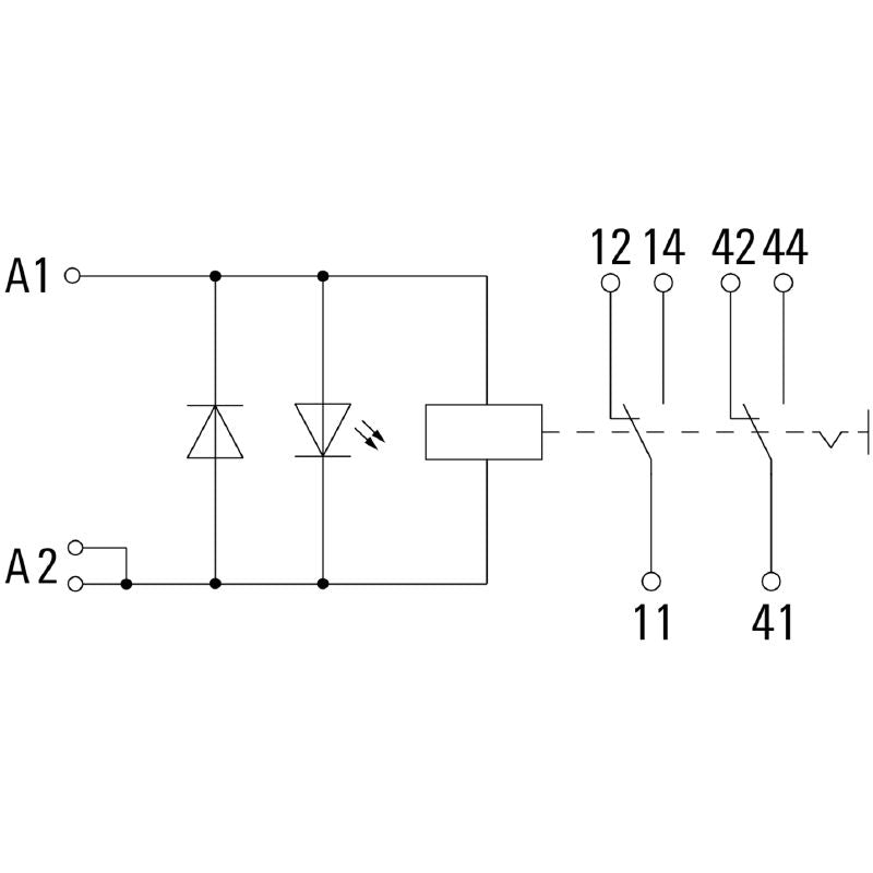 1542460000 - 24VDC Relay Module with 2 Changeover Contacts  (Pack of 10)