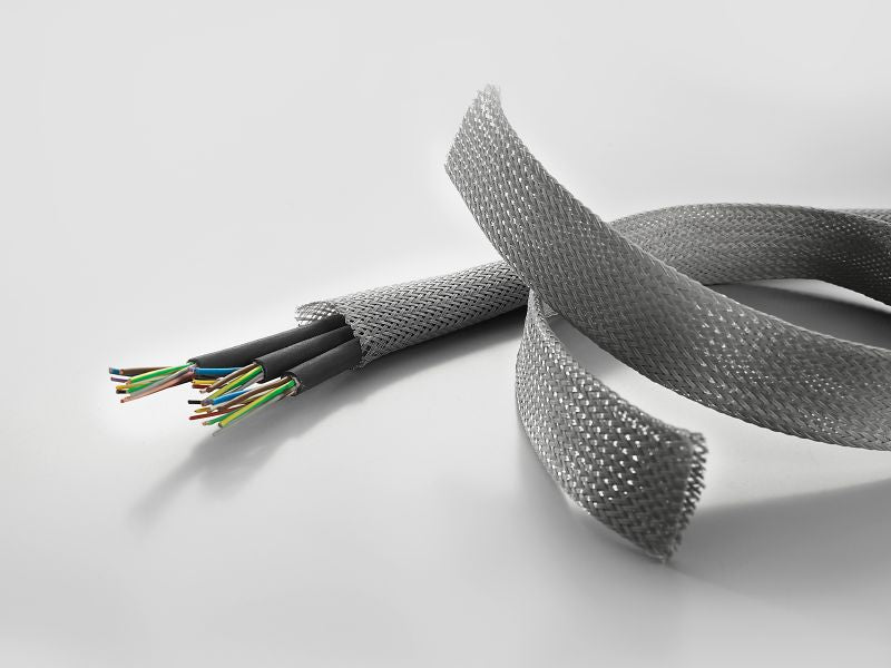 2588900000 - PET Protective Cable Hose, 100000mm x 30mm, Temperature Range -50 to 150°C  (Pack of 100)