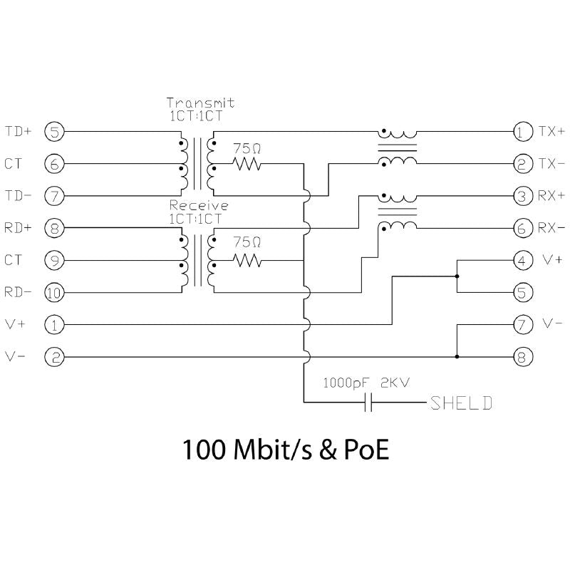 2661690000 - 10-Pole 90-Degree PCB Connector for THT Soldering  (Pack of 120)