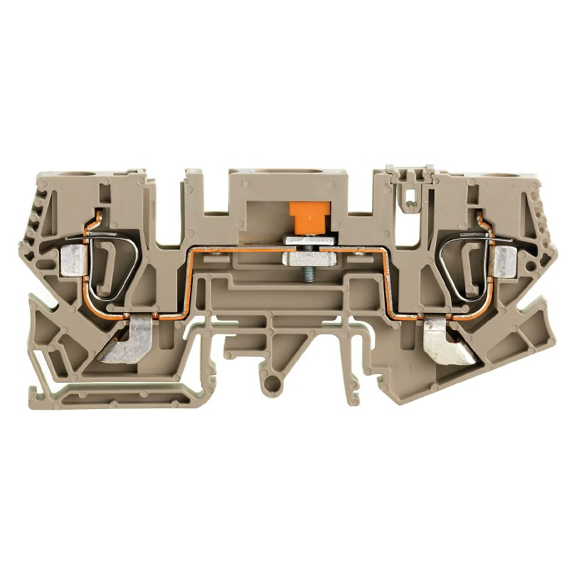 1771800000 - ZTL 6 6mm² Test-Disconnect Terminal, 400V, Dark Beige (Pa ...