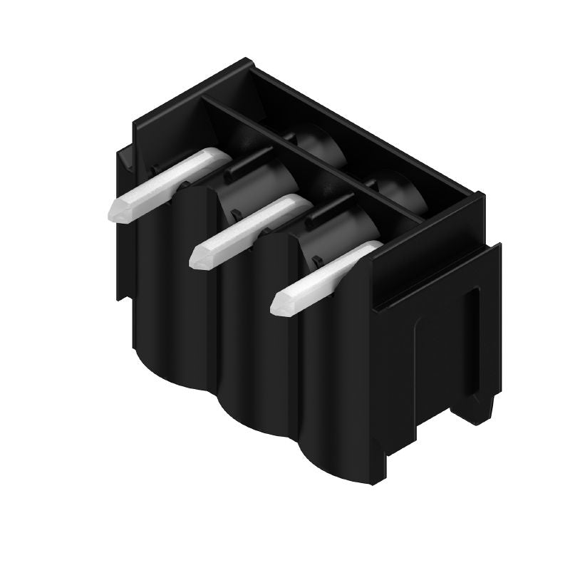 1952200000 - Black 4-Pole PCB Connector, 5.00mm Pitch, 90° Angle  (Pack of 100)