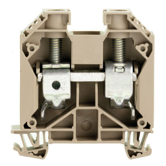 1020600000 - Dark Beige 35mm² Terminal Block, 125A Screw Connection  (Pack of 25)