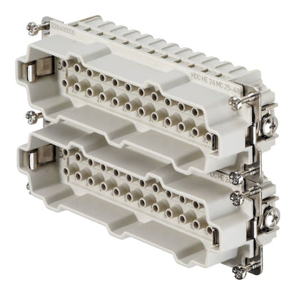 1226400000 - 24-Pole HDC Insert, Crimp Connection, 500V, 111mm Depth