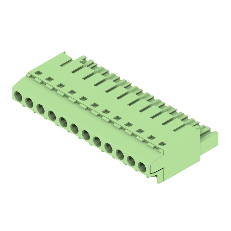 1992010000 - 12-Pole 180° Female PCB Connector, ROHS & UL Certified  (Pack of 30)
