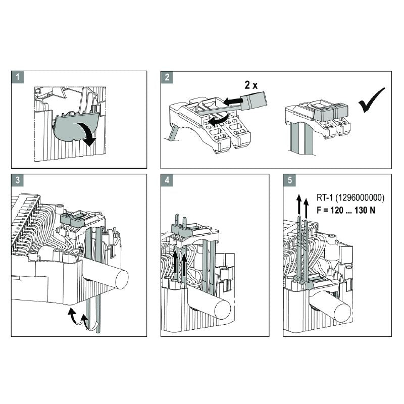2698620000 - 32-Pole 180° PCB Connector with 4 mm² Clamping Range