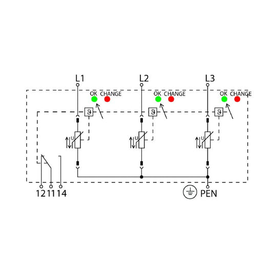2730520000 - Surge Voltage Arrester for Low Voltage Applications