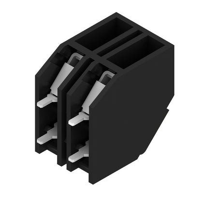 1888710000 - 5.08mm Two-Pole Push-In PCB Terminal, 135° Angle, Black  (Pack of 190)