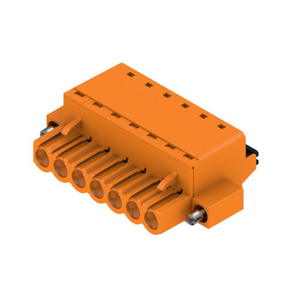 1017480000 - 7-Pole 180° Female Plug Connector, 400V, Push In  (Pack of 36)