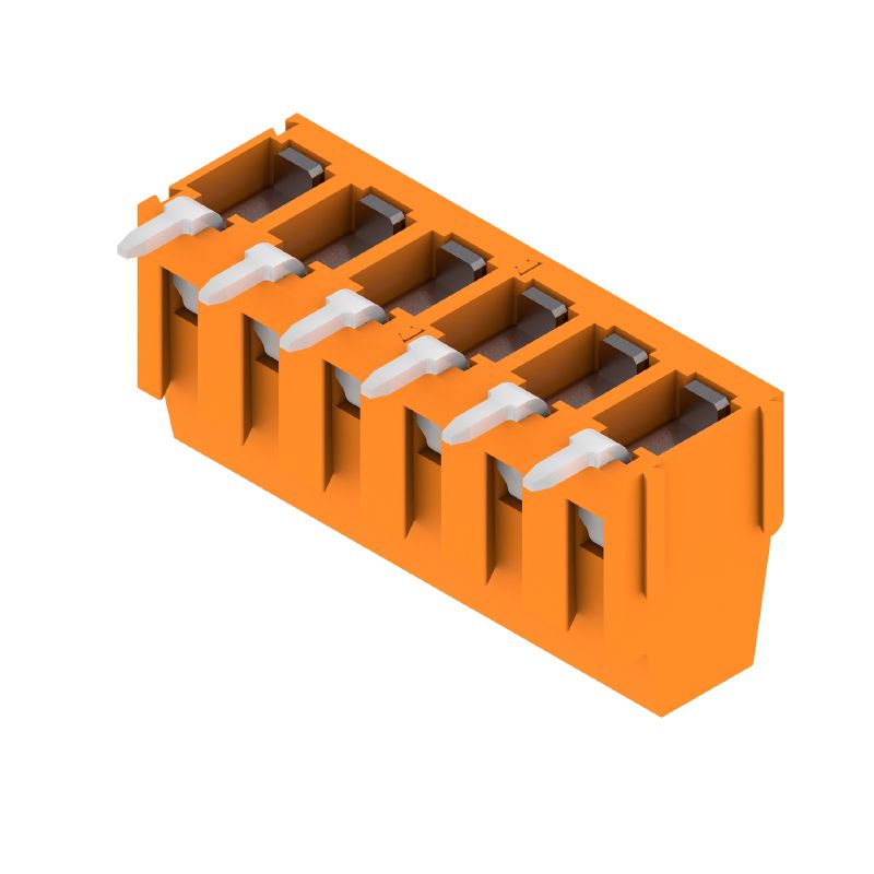 9994990000 - 5.08mm Six-Pole Circuit Board Terminal with Clamping Connection  (Pack of 50)