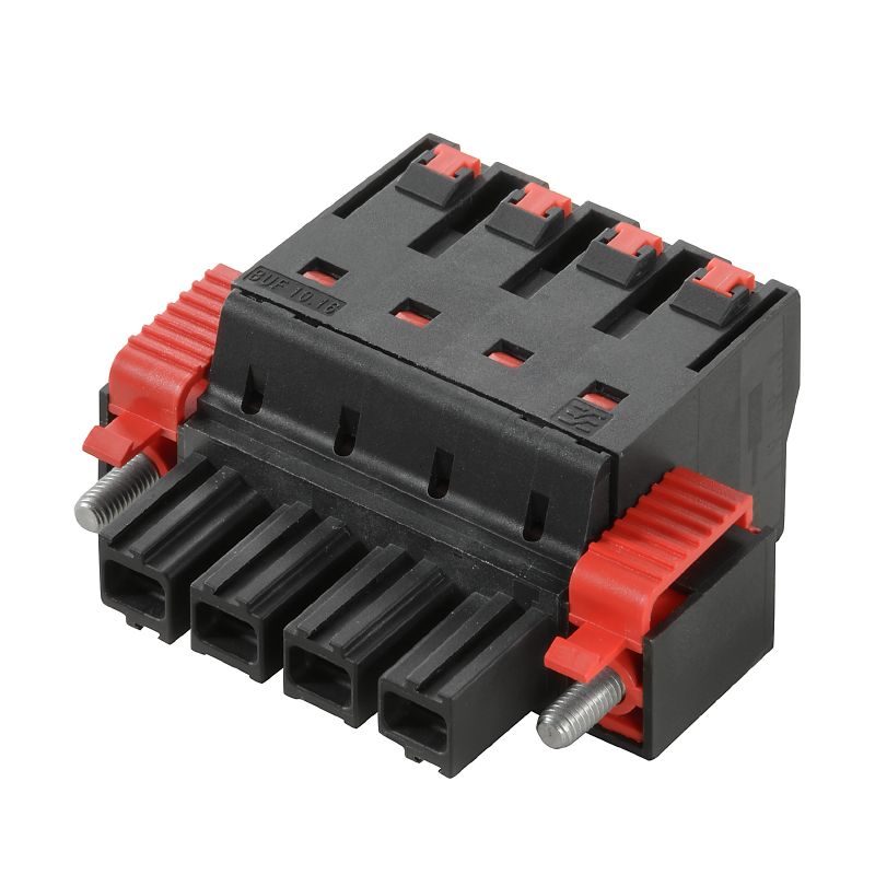 2493320000 - 10.16mm Female PCB Connector with 4 Poles and 180° Outlet  (Pack of 20)