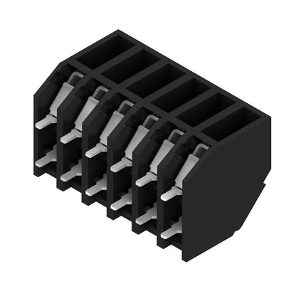 1888490000 - 3.81mm Black PCB Terminals, 6 Poles, 135° Angle  (Pack of 190)