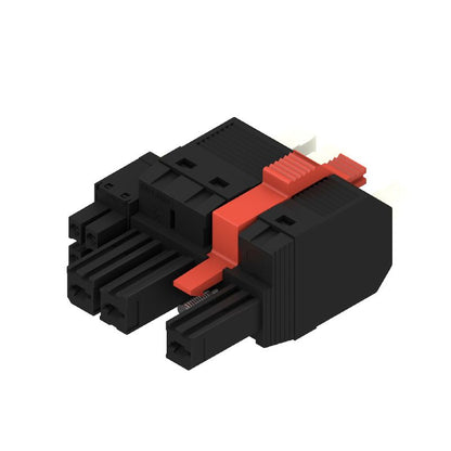 2629060000 - 7.62mm Female PCB Connector with 3 Poles & PUSH IN Mechanism  (Pack of 48)