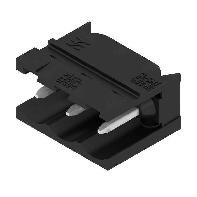 1821170000 - Black 3-Pole PCB Connector, 5.08mm Pitch, RoHS Compliant  (Pack of 350)