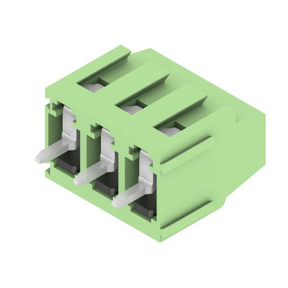 1715380000 - 5mm PCB Terminal, 3-Pole, 90° Angle, Tinned Finish  (Pack of 120)