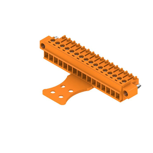 1236690000 - 3.81mm PCB Connector, 16 Poles, 180° Angle  (Pack of 50)