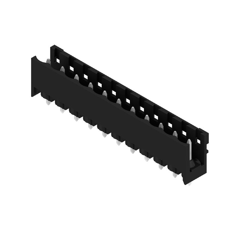 1838070000 - 5.08mm Male PCB Connector, 11 Poles, THT Solder, Black  (Pack of 50)