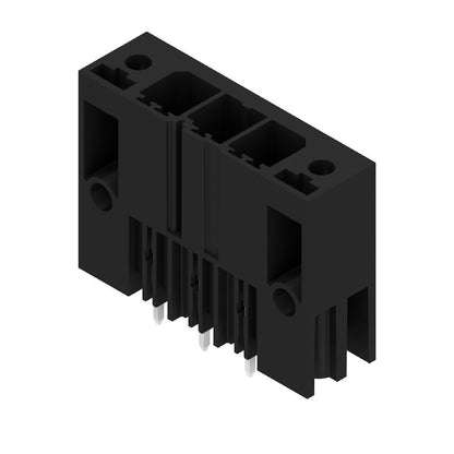 1930720000 - 3-Pole 7.62mm PCB Connector, 180° Angle, Black Finish  (Pack of 48)