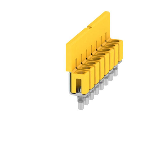 1054260000 - Yellow 8-Pole Cross-Connector, 32A, 5.10mm Pitch  (Pack of 10)