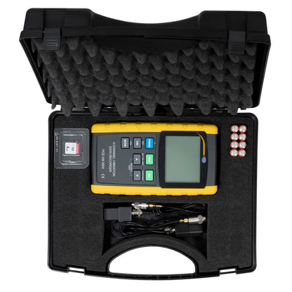 PCE-VM 5000-KIT - 4-Channel Vibration Meter with LCD Display and SD Storage