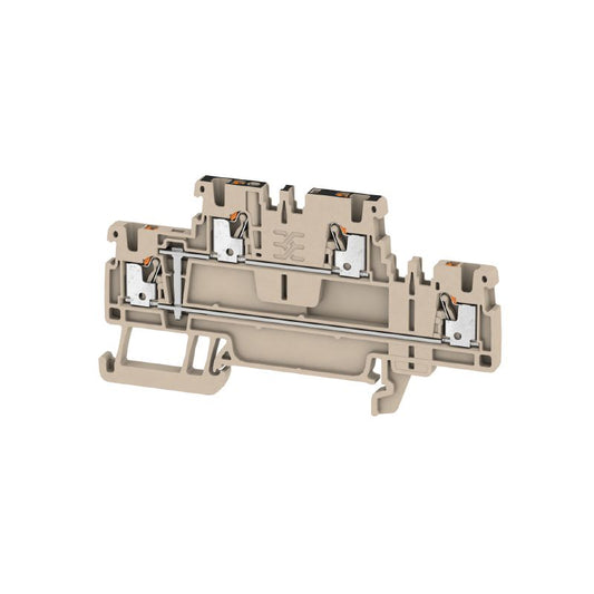2469400000 - 1.5 mm² PUSH IN Terminal, 500V, Dark Beige  (Pack of 50)