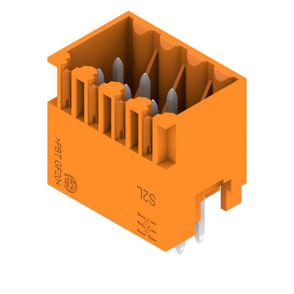 1728800000 - 3.50mm 8-Pole THT Male PCB Connector, Orange  (Pack of 120)