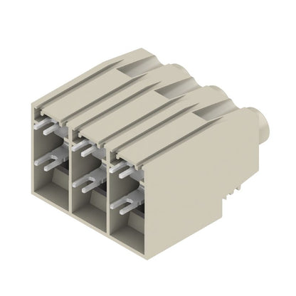 1047220000 - 15mm PCB Terminal with 3 Poles & 90-Degree Angle  (Pack of 10)