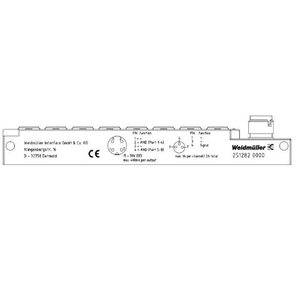 2512820000 - M12 LED Compatible Unit with -20 to 90°C Range