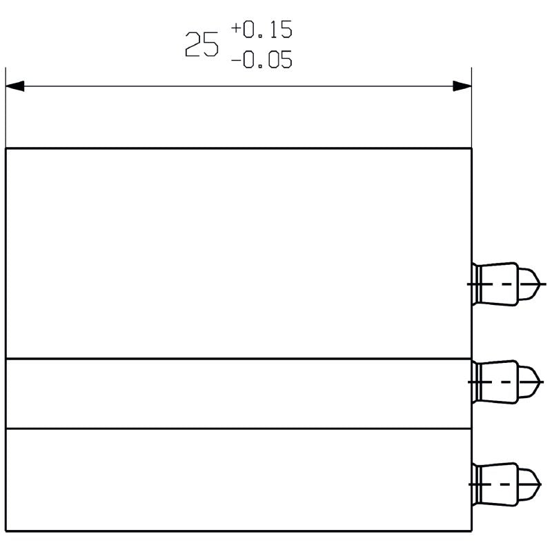 0126160000 - PA 66 Part, 28.7mm Width, V-2 Rated, RoHS Compliant  (Pack of 20)