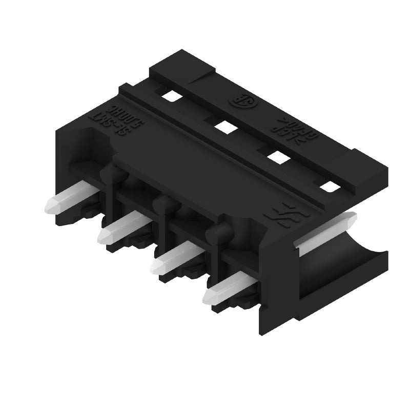 2441070000 - 5.00mm 4-Pole Black PCB Connector with THT/THR Solder  (Pack of 250)