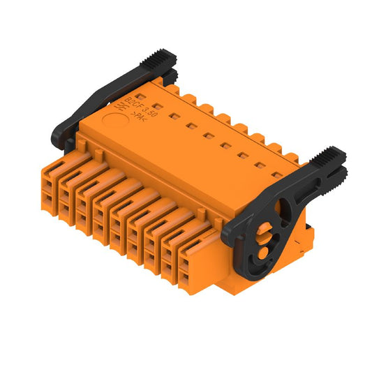 1278110000 - 18-Pole Female PCB Connector, 180° Push-In Mechanism  (Pack of 48)