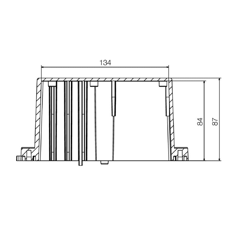 1276220000 - IP65 Rated Black Polycarbonate Enclosure, 181mm Height  (Pack of 10)