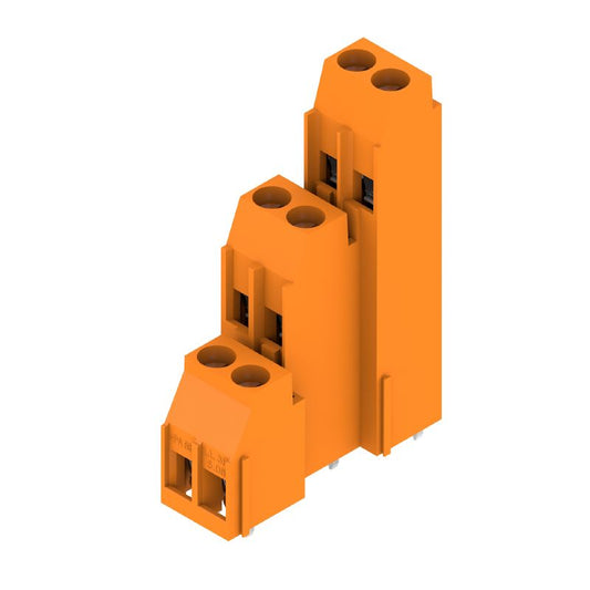 1934340000 - Orange 5.08mm PCB Terminal Connector, 90° Angle, 6 Poles  (Pack of 50)