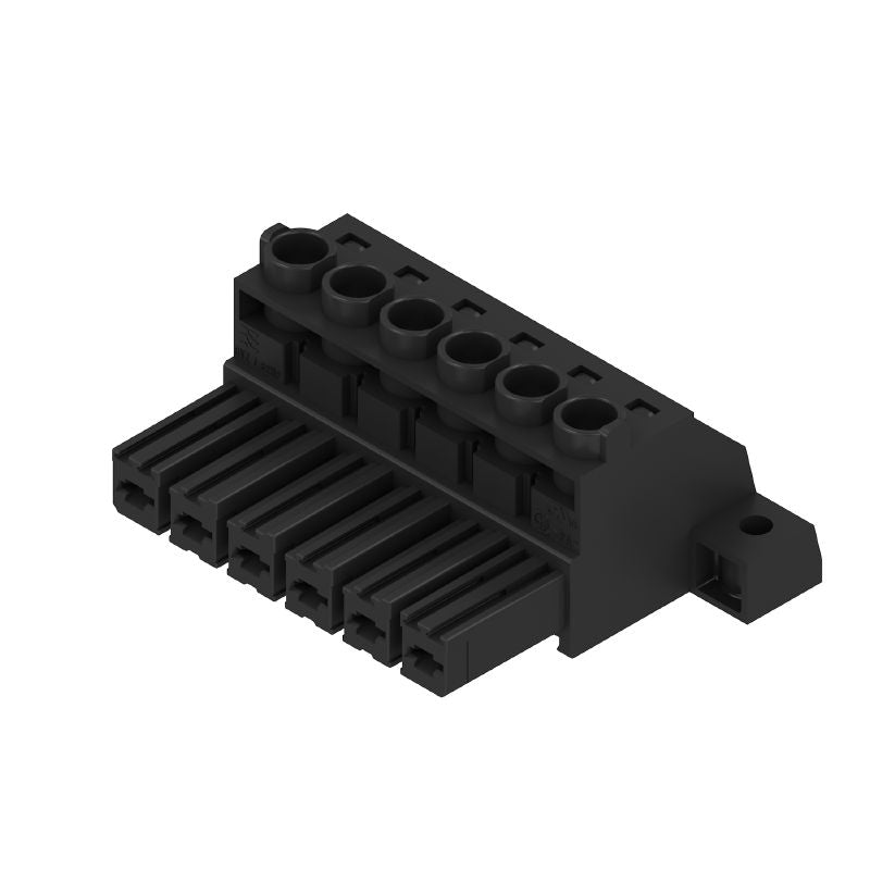 2917340000 - 6-Pole Female PCB Connector, 7.62mm Pitch, 180° Outlet  (Pack of 25)