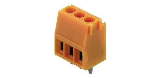 2003810000 - 3.50mm Orange PCB Terminal, 5 Poles, 90° Angle  (Pack of 102)
