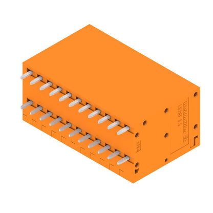 2001030000 - 22-Pole Push-In PCB Terminal, 3.5mm Pitch, 90° Angle  (Pack of 20)