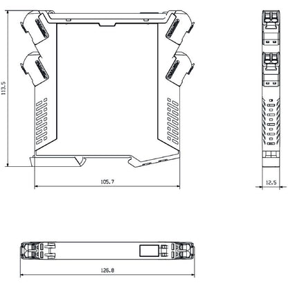 2489740000 - Galvanically Isolated DC Current Repeater Amplifier Device