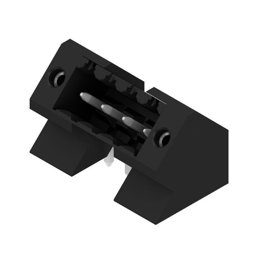 1003530000 - 3.50mm 4-Pole Black PCB Connector with 135° Flange  (Pack of 84)