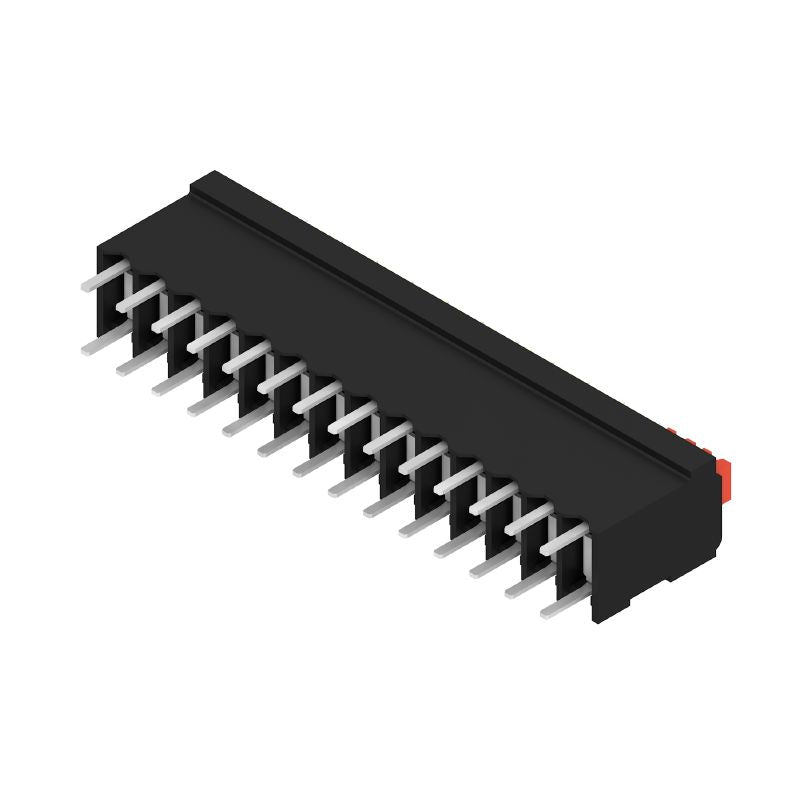 2582640000 - 3.5mm Black PUSH IN PCB Terminal, 14 Poles, 180° Orientation  (Pack of 11)