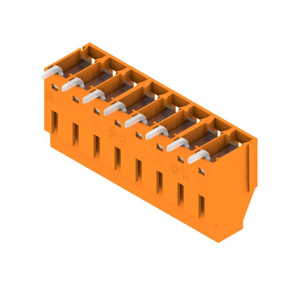 2431970000 - 5.08mm Orange PCB Terminal, 8 Poles, 180° Arrangement  (Pack of 42)