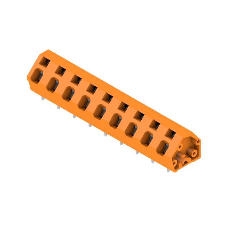 1952640000 - 7.5mm Pitch Tinned PCB Terminal, 9 Poles, 135° Pin Length  (Pack of 100)
