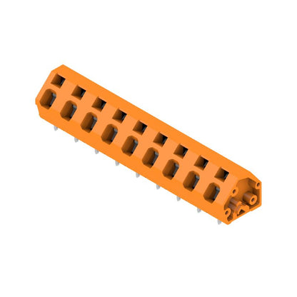 1952640000 - 7.5mm Pitch Tinned PCB Terminal, 9 Poles, 135° Pin Length  (Pack of 100)