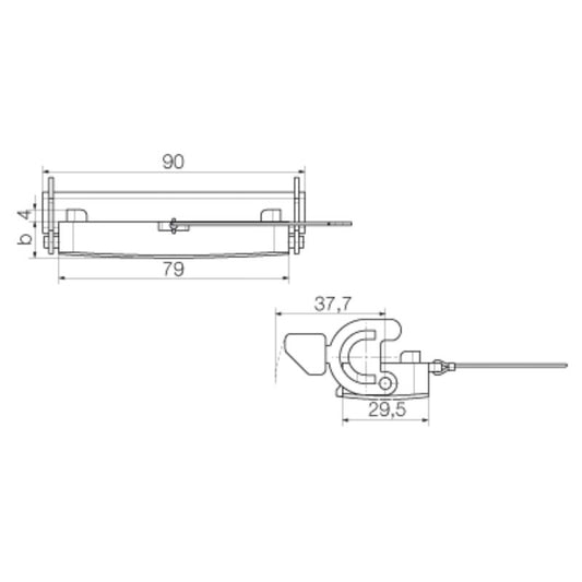 1665900000 - IP65 Diecast Aluminum Enclosure with Locking Clamp