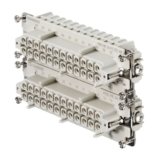1226600000 - 24-Pole HDC Insert for Female Connectors, 500V & 16A