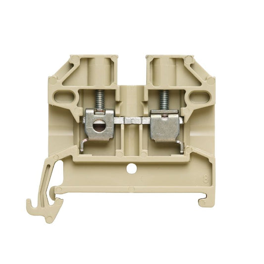 0268860000 - Beige Terminal Block for 2.5mm² Cables, 24A, 500V  (Pack of 100)