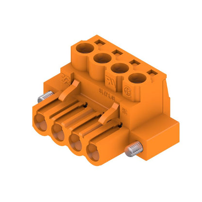 1944110000 - 5.08mm 4-Pole Female PCB Connector, 180° Angle  (Pack of 60)