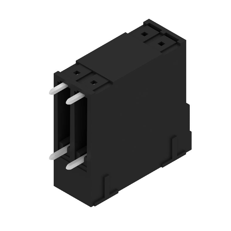 1973730000 - 3.81mm Black Male PCB Header Connector with 4 Poles  (Pack of 50)