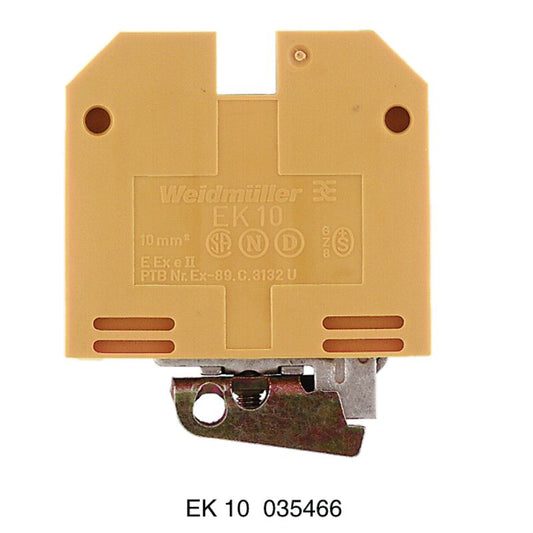 0354660000 - 10 mm² Screw Terminal, 800 V, Yellow & Green  (Pack of 50)
